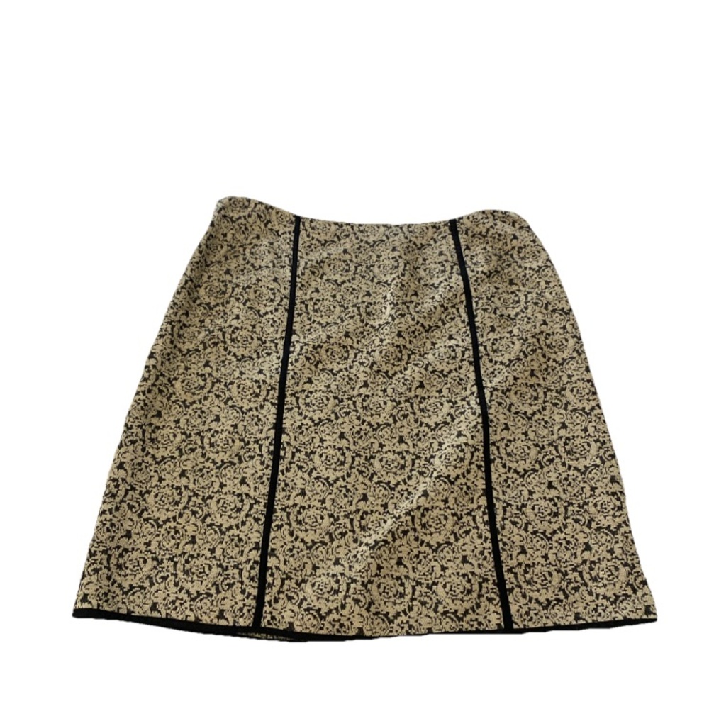 Doncaster Black Size 16 Skirt Silk Trim Career Academia Maximalist Office